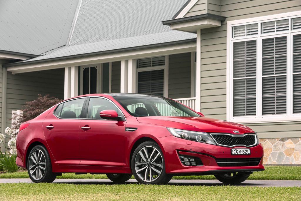 The Kia Optima Platinum. The Kia Optima Platinum.